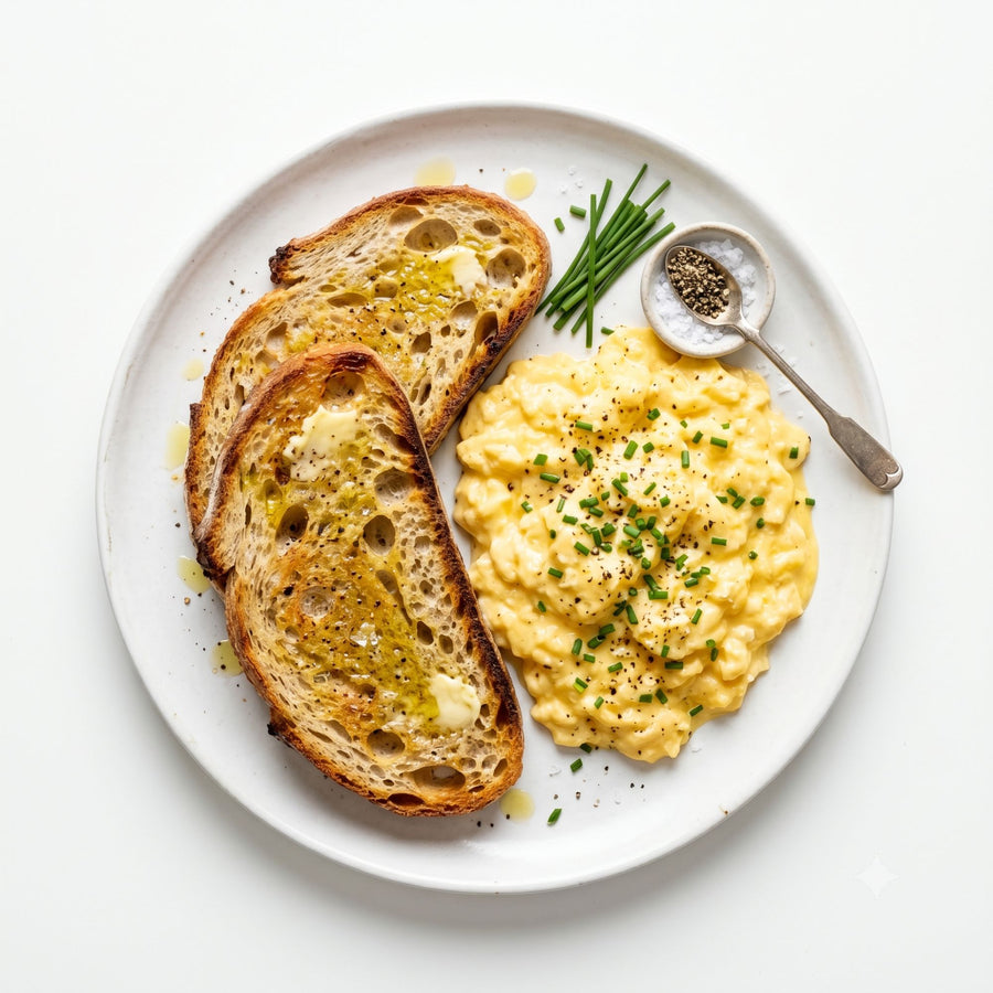 Soft Scrambled Eggs