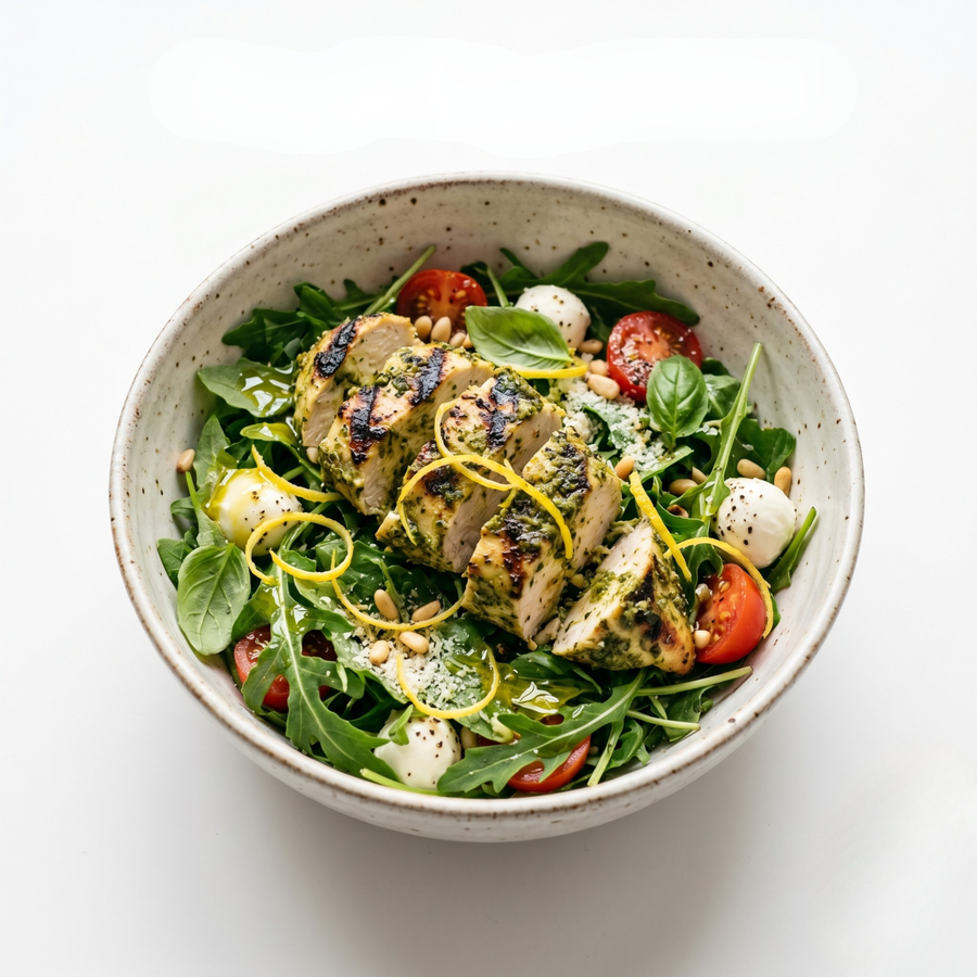 Pesto Chicken Bowl